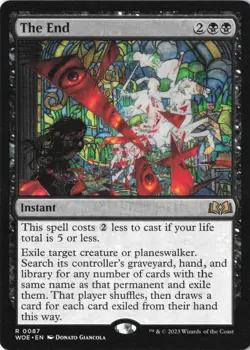 The End R Wilds of Eldraine 87 NM - Image 1
