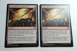 MTG Experimental Synthesizer x2- -Kamigawa: Neon Dynasty-Lightly Played - Image 1