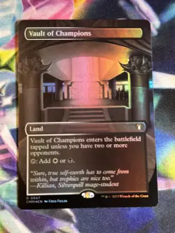 Vault of Champions (Borderless) Commander Masters Foil - Image 1