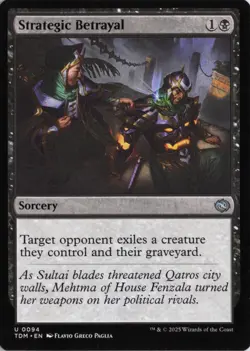 Strategic Betrayal, #94, TDM, Reg, U - NM - Image 1