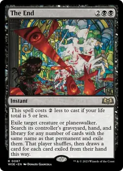 MTG The End - Wilds of Eldraine #087 nm pack fresh - Image 1