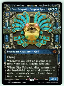 Ojer Pakpatiq, Deepest Epoch (Showcase) M The Lost Caverns of Ixalan # 315 NM No - Image 1
