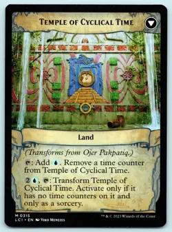 Ojer Pakpatiq, Deepest Epoch (Showcase) M The Lost Caverns of Ixalan # 315 NM No - Image 2