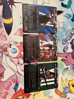 Final Fantasy Magic The Gathering Surge Foil Lot Promto, Fang, And Vanille N/M - Image 1