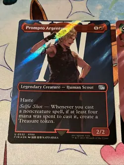 Final Fantasy Magic The Gathering Surge Foil Lot Promto, Fang, And Vanille N/M - Image 2