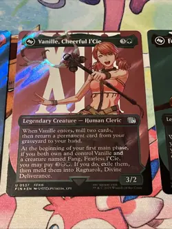 Final Fantasy Magic The Gathering Surge Foil Lot Promto, Fang, And Vanille N/M - Image 3