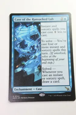MTG Case of the Ransacked Lab x1- -Murders at Karlov Manor-Near Mint - Image 1
