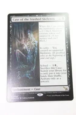 MTG Case of the Stashed Skeleton x1- -Murders at Karlov Manor-Near Mint - Image 1