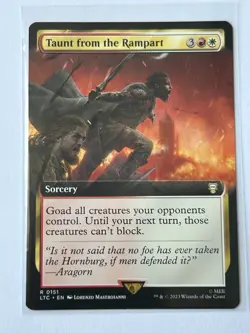 Taunt from the Rampart - R 0151 - Non Foil - MTG - Multi Buy Offer - Image 1