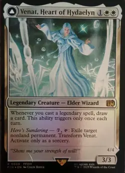 MTG - Venat, Heart Of Hydaelyn/Hydaelyn, The Mother Crystal - Rare/Foil fb - Image 1