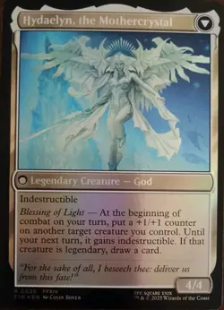 MTG - Venat, Heart Of Hydaelyn/Hydaelyn, The Mother Crystal - Rare/Foil fb - Image 2