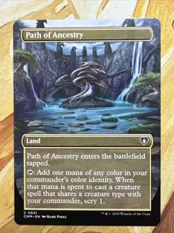 Path of Ancestry - Borderless - CMM #661 NM, MTG - Image 1