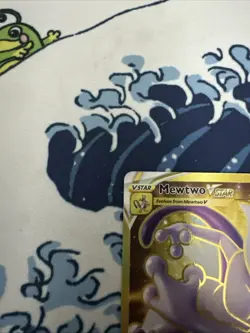 Mewtwo VSTAR 086/078 Secret Gold Rare Pokemon Go Near Mint - Image 3