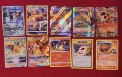 🔥 CHARIZARD POKEMON CARD Lot AUTHENTIC + FREE 1X1 MINI BINDER - RARE Vintage - Image 1