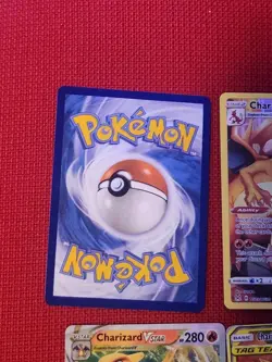 🔥 CHARIZARD POKEMON CARD Lot AUTHENTIC + FREE 1X1 MINI BINDER - RARE Vintage - Image 3