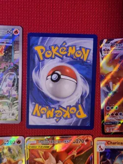 🔥 CHARIZARD POKEMON CARD Lot AUTHENTIC + FREE 1X1 MINI BINDER - RARE Vintage - Image 5