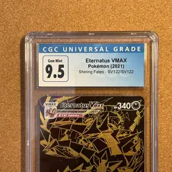 💥 ETERNATUS VMAX | POKEMON 2021 SHINING FATES SV122/SV 122 | CGC 9.5 GEM MINT - Image 3