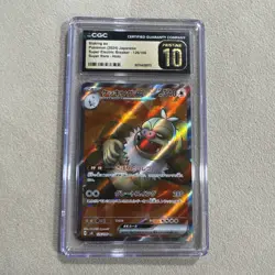 6 Card Graded lot Pokemon Japanese CGC slab lot prestine 10 , - Image 5