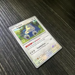Snorlax Holo Reflective Rare Scarlet And Violet Set 151 Pokemon Card Custom - Image 2