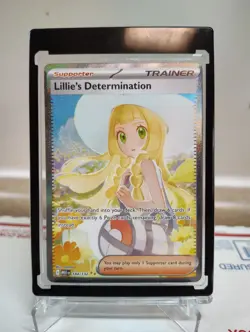 Pokemon Lillie's Determination SIR 184/132 Mega Evolution ENGLISH fresh. Read - Image 1