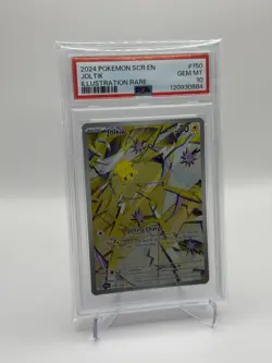 PSA 10 2024 POKEMON SCR EN-STELLAR CROWN #150 JOLTIK ILLUSTRATION RARE - Image 2