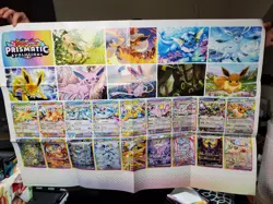 Pokemon TCG Prismatic Evolutions Eevee-Lutions Poster - Image 2