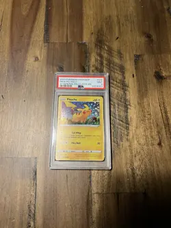 PSA 9 POKEMON PIKACHU BLACK STAR PROMO GENERAL MILLS 25th ANNIVERSARY #039 - Image 1