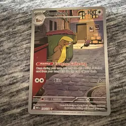 Gumshoos - Illustration Rare 153/132 - Mega Evolution Pokemon - NM/M - Image 1