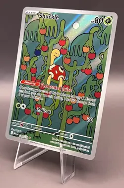 136/132 Shuckle - ME01 Mega Evolution - Illustration Rare NM Pokemon - Image 1
