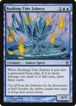 (4x) RUSHING-TIDE ZUBERA - Saviors of Kamigawa - MTG Magic the Gathering Card - Image 1