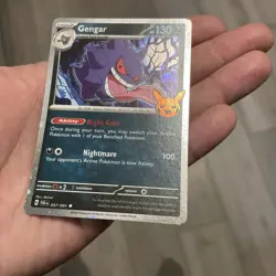 Pokemon Gengar TCG Trick or Trade Holo Card 2024 057/091 Pack Fresh Mint - Image 3