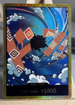 DON!! Card Jinbe Gold - One Piece TCG PRB-02 The Best Vol. 2 Foil EN NM - Image 1