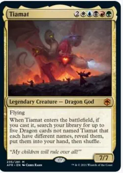 Tiamet Commander Ready 100 Card Powerful Commander Edh Deck (SEE PHOTOS!) - Image 1
