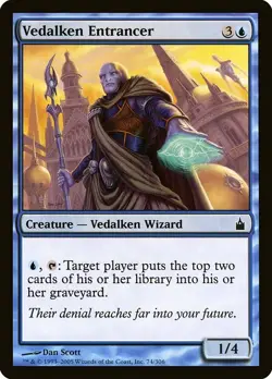 (2x) VEDALKEN ENTRANCER - Ravnica: City of Guilds - MTG Magic the Gathering Card - Image 1