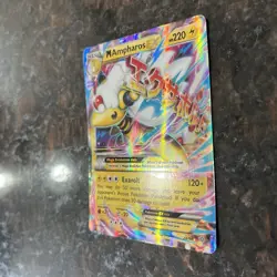 2015 M Ampharos EX 28/98 Holo XY Ancient Origins Pokemon Trading Card Game | NM - Image 2