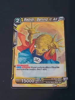 Dragon Ball Super Card Game Babidi, Behind it All Power Absorbed BT20-094... - Image 1