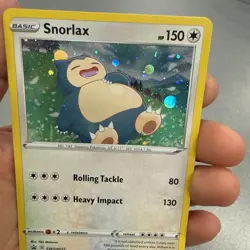 Snorlax SWSH032 SWSH Sword & Shield Promo Cards Holo - English Pokemon Card - Image 2