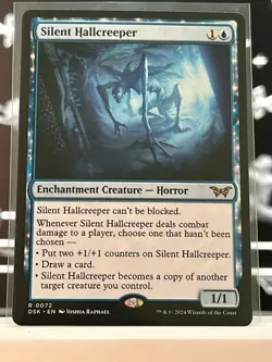MTG Silent Hallcreeper Normal NM Duskmourn: House of Horror Magic 72 - Image 1