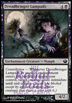 Dreadbringer Lampads 4x FOIL JOU MTG Journey Into Nyx Common MINT black - Image 1
