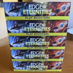5x Edge Of Eternity Play Booster Boxes Factory Sealed MTG - Image 1
