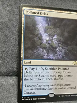 MTG - Polluted Delta - 0224 - Modern Horizons 3 - MTG NM - Image 2