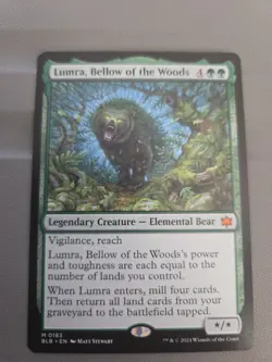 MTG Magic the Gathering - Lumra, Bellow of the Woods - Bloomburrow - NM-M - Image 1