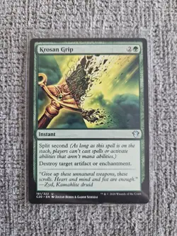 MTG Krosan Grip [Commander 2020] Lightly Played Magic - Image 1