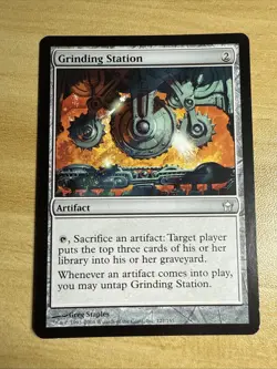 MTG Grinding Station LP Light Play Fifth Dawn [102] - Image 1