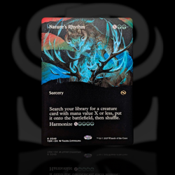 Nature's Rhythm •Borderless Alt Art• Rare Sorcery • Tarkir: Dragonstorm, MTG TDM - Image 1