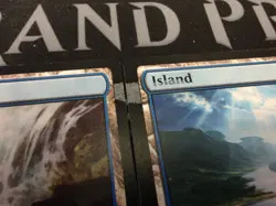 Mtg Magic The Gathering Island Foundations Misprint - Image 2