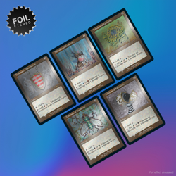MTG SECRET LAIR Dan Frazier is Back Again - Enemy Talismans [FOIL ETCHED] SEALED - Image 1