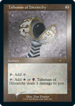 MTG SECRET LAIR Dan Frazier is Back Again - Enemy Talismans [FOIL ETCHED] SEALED - Image 4