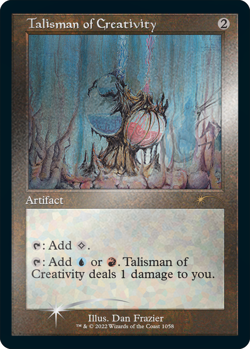 MTG SECRET LAIR Dan Frazier is Back Again - Enemy Talismans [FOIL ETCHED] SEALED - Image 5