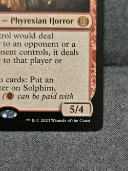 MTG - Solphim, Meyhem Dominus; Phyrexia, All Will Be One #150 NM - Image 5